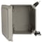 Wiegmann Twist Lock Latch Electrical Enclosures, 16 in H, 8 in D, 14 in W, NEMA 4X, Fiberglass HW-161408CHTL - alternate 1